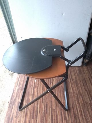 Sedia pieghevole metallo legno