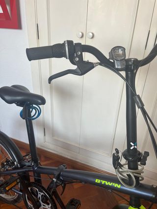 Bicicleta Plegable BTWIN Tilt 120 + Accesorios