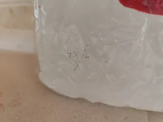 Grabado J.Ripolles - Cristal de Murano