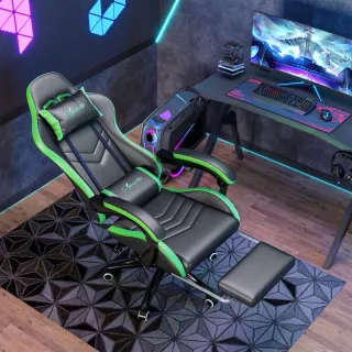 Sedia Gaming Altezza Regolabile Reclinabile Nero V