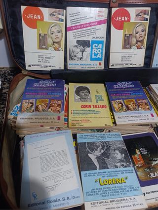 lote de 61 novelas románticas 