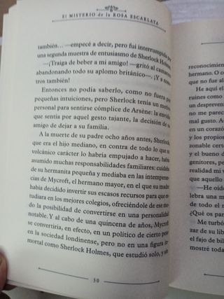 El misterio de la Rosa Escarlata: Sherlock, Lup...