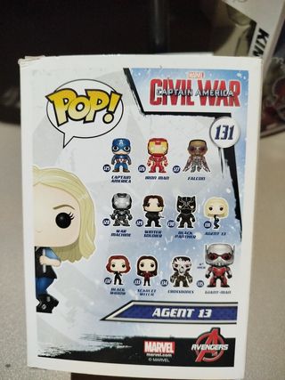 Funko Pop! Agente 13 Civil War #131