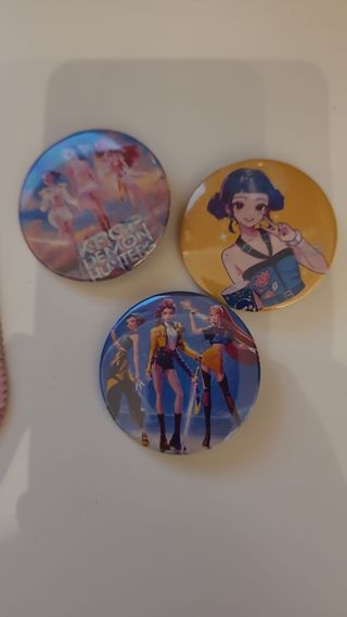 3 Chapas Kpop Demon Hunter