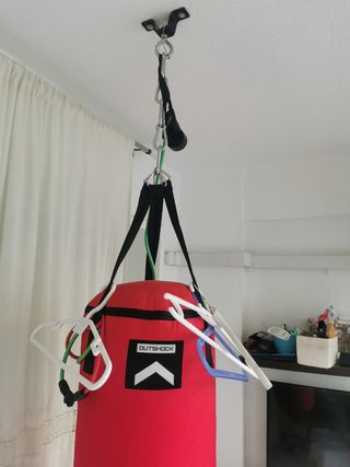 Saco boxeo techo - Soporte entrenamiento