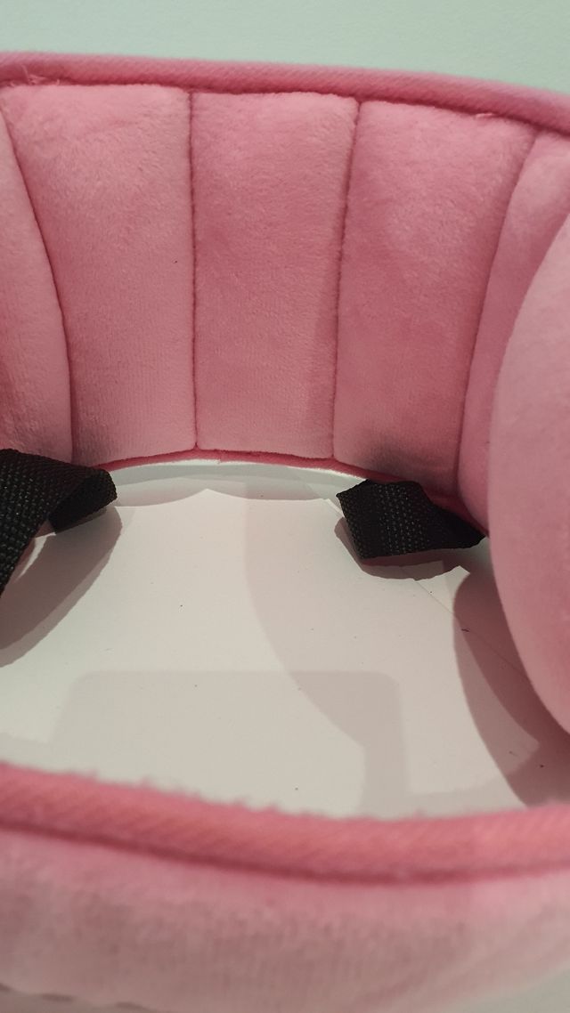 Reposacabezas niño coche - Rosa