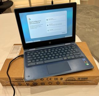 HP Chromebook azul - Portátil