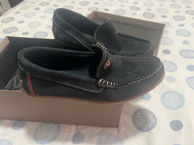 Mocasines Martinelli azul marino