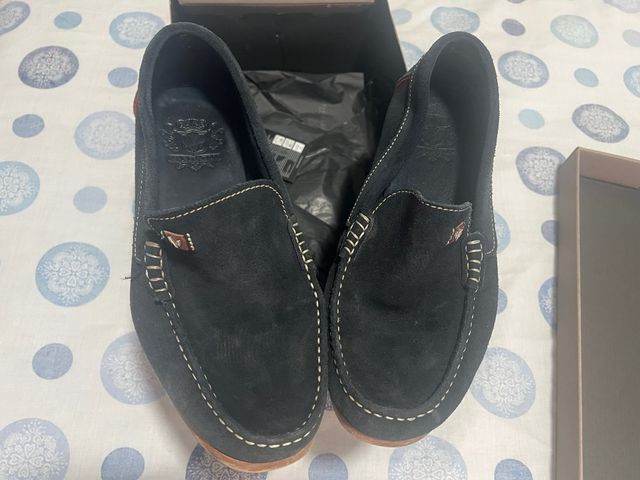 Mocasines Martinelli azul marino