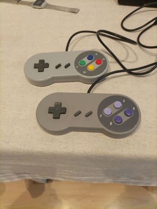 2 Mandos SNES USB - Super Nintendo