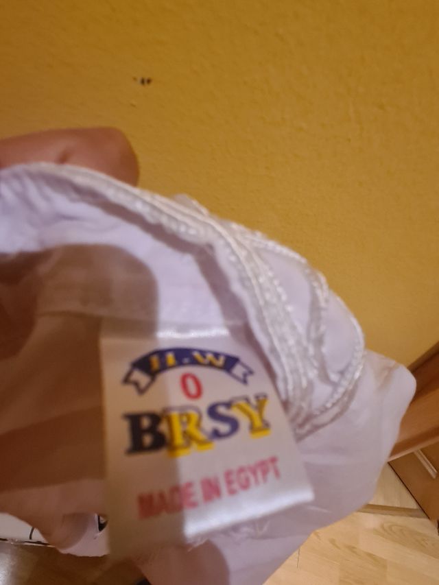 Chilaba blanca bordada