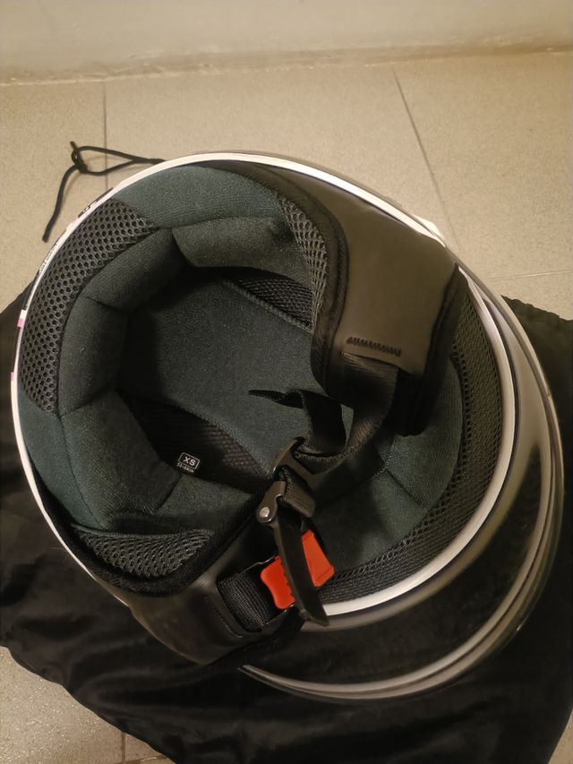 Casco MT Ventus Motion Blanco Rosa