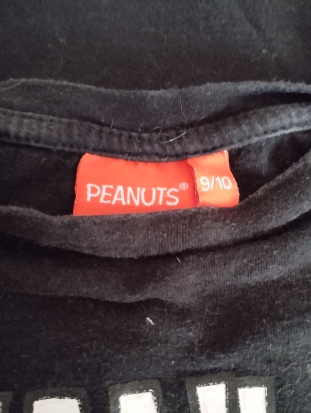 Camiseta Snoopy Halloween niña y shorts de Tex