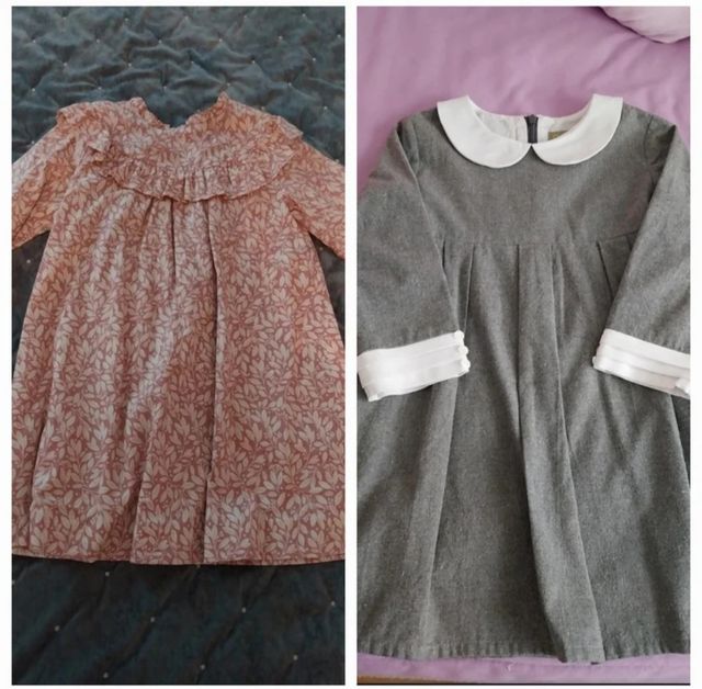 2 Vestidos niña 8 años - 2 piezas