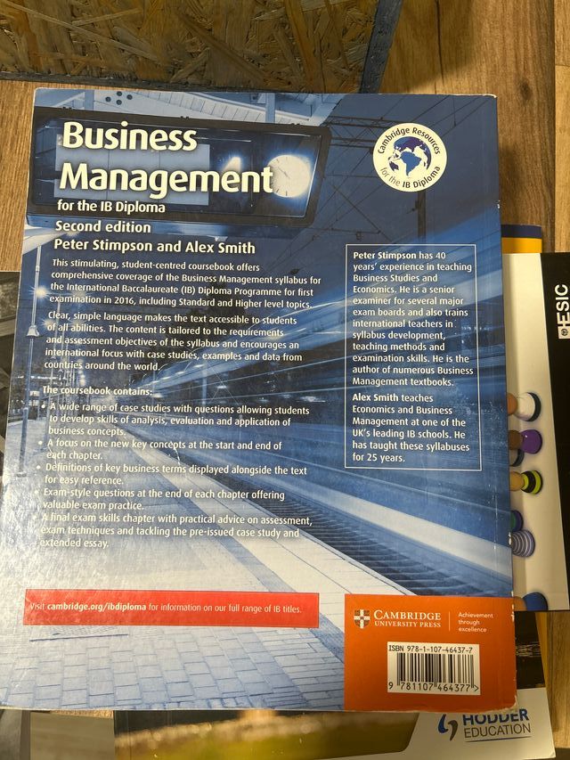 Business Management for the IB Diploma Coursebook
