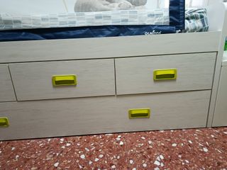 Cama infantil 90x200 con cajones