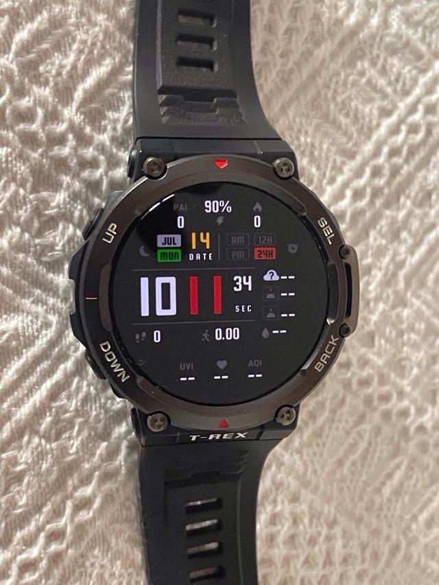 Reloj Deportivo Amazfit T-Rex 2 - Negro