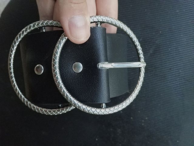 Cinturón Negro - Piel