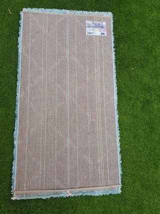 Alfombra azul turquesa - Rombo