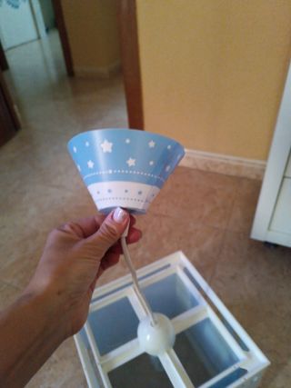 Lámpara infantil - Luna y estrellas