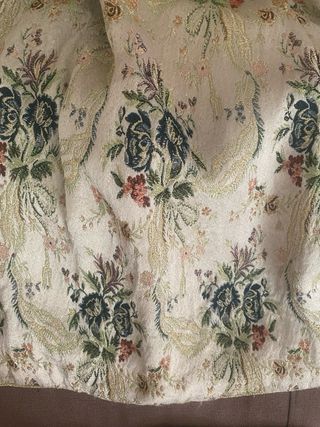 Traje Fallera niña antiguo - beige, verde oliva
