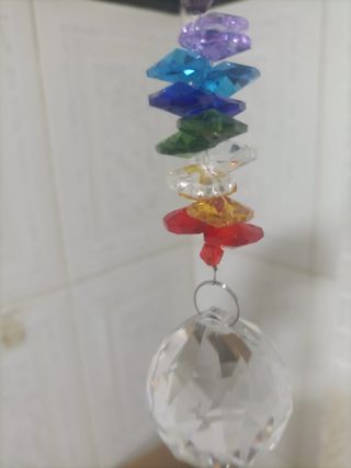 Bola de cristal arcoíris