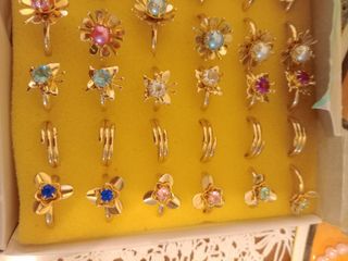 Anelli vintage multicolor