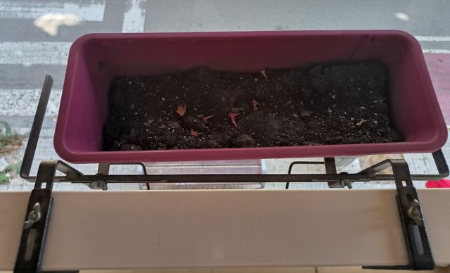 Jardinera balcón + soporte