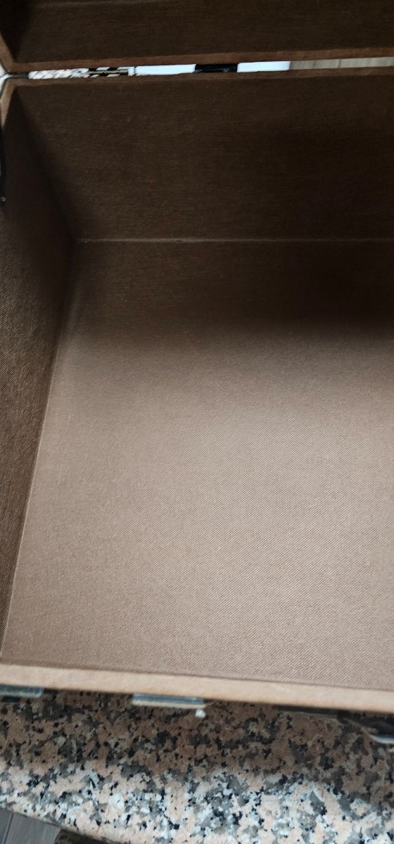 Maleta vintage marrón