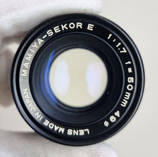 MAMIYA-Sekor E 50mm f/1.7 Lente manual montura ZE