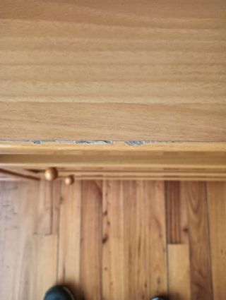 Mueble salón con vitrina 