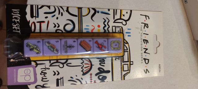 Dados SERIE TV  Friends: Juego de 6 dados.