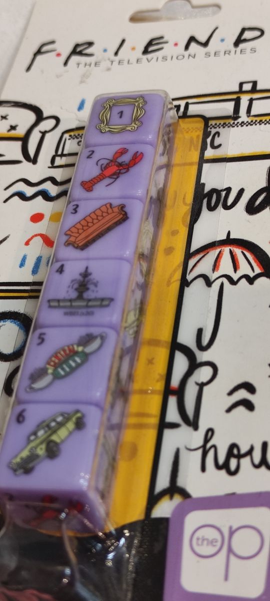 Dados SERIE TV  Friends: Juego de 6 dados.