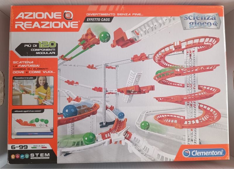 Juego de construcción Clementoni Azione Reazione de segunda mano
