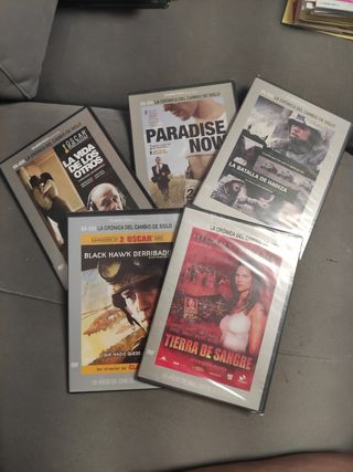 5 Películas DVD Siglo XXI