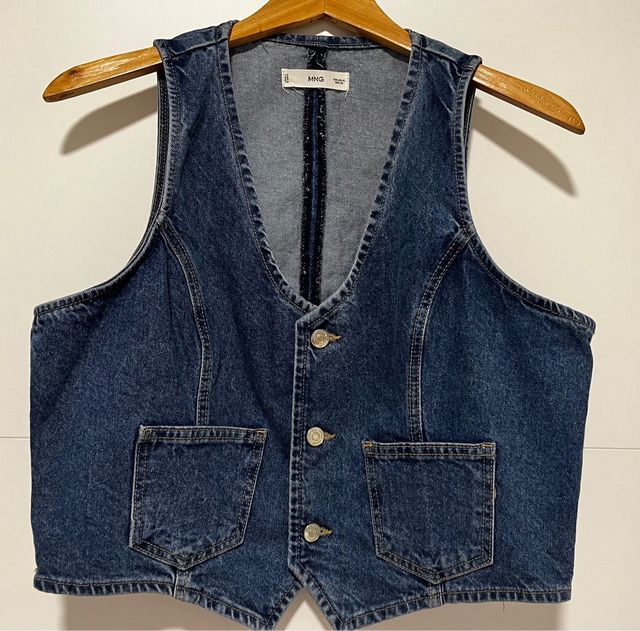 Chaleco Denim de Mango