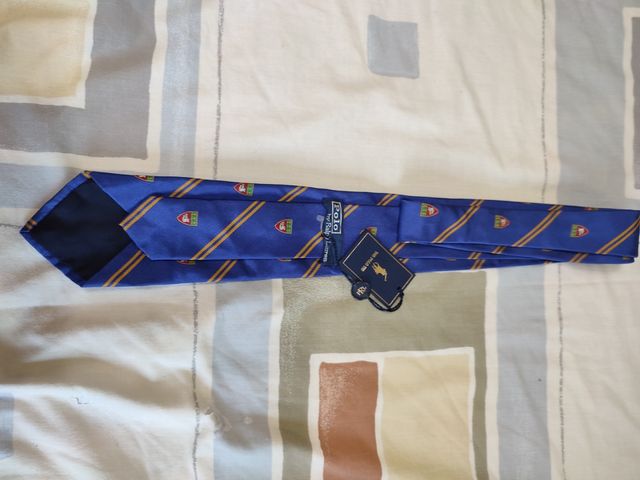 Corbata Ralph Lauren - Azul dorada
