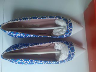 Bailarinas ANGARI azules y blancas