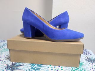 Salón tacón azul mimao
