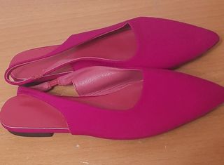 Bailarinas planas fucsia