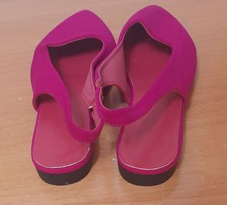 Bailarinas planas fucsia