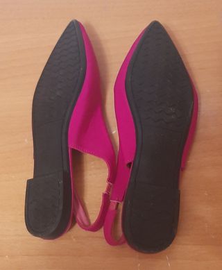 Bailarinas planas fucsia