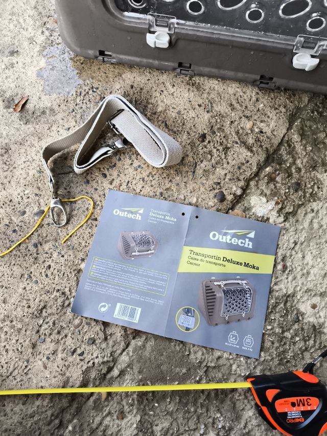 Transportín mascotas - Marrón Gris