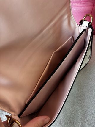Bolso bandolera rosa