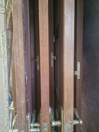 4 Puertas interiores apert izquierda madera maciz