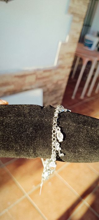 Pulsera plata alpaca