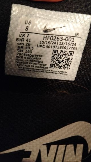 GANGA-Zapatillas Nike Cortez 
41 Negras
