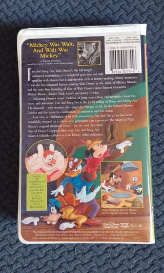 VHS Fun & Fancy Free (Disney)