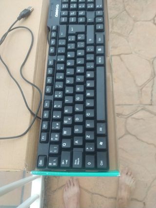 Teclado Omega USB - Negro