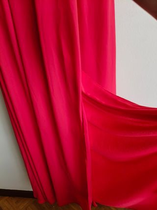 Vestido rojo ceremonia fiesta